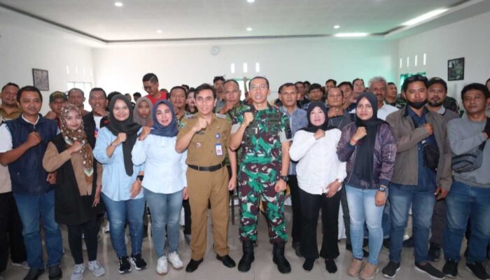 Kodim 0804 Magetan Perkuat Kolaborasi Dengan Media Dukung Pembangunan