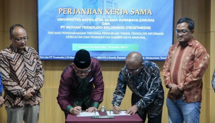 Kolaborasi Unusa-Trustmedis Dorong Inovasi Rekam Medis Elektronik di Kampus