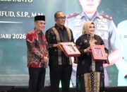 Wakil Bupati Ogan Ilir Hadiri Upacara Lepas Sambut Danrem 044 Gapo