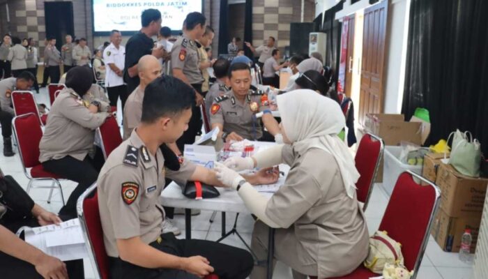 Deteksi Dini Kesehatan Personel, Biddokes Polda Jatim Turun Langsung ke Polres Magetan