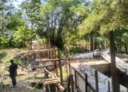 Mangkrak, Jembatan Desa Padang Mentoyo Kapas Dikeluhkan Warga