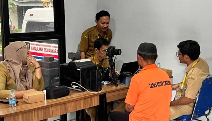 Lapas Kelas I Malang Validasi NIK Ribuan Napi Guna Penuhi Hak Kesehatan