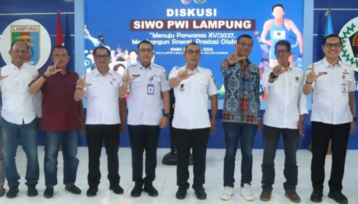 Jadi Tuan Rumah Porwanas XV 2027, PWI Lampung Siapkan Atlet hingga Strategi Liputan