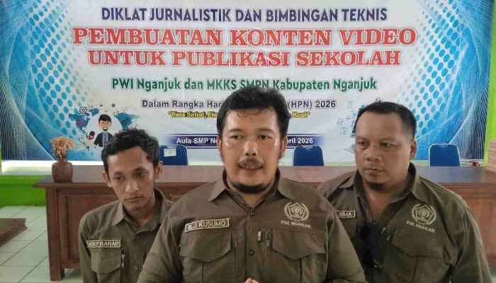 Bupati Marhaen Apresiasi Diklat Jurnalistik PWI Nganjuk, Dorong Guru Kuasai Konten Digital