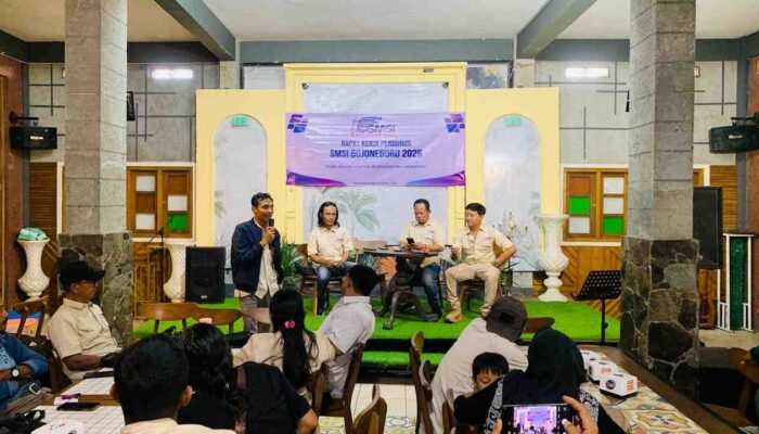 Sasmito Anggoro Resmi Mundur Ketua SMSI Bojonegoro, Kustaji Ketua Baru Fokus Kinerja Anggota