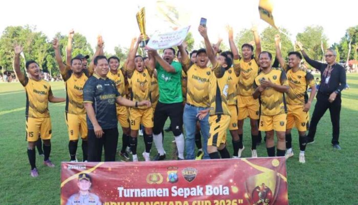 Dikpora Magetan Tampil Perkasa, Sabet Juara Kapolres Cup 2026 Usai Bungkam PPDI 5-0