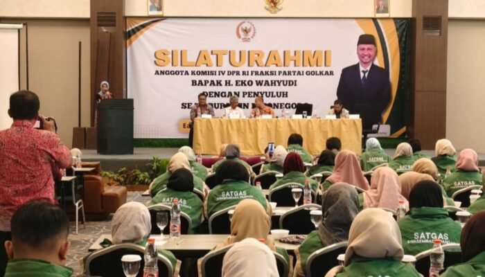 Anggota DPR RI Eko Wahyudi Silaturahmi dengan Penyuluh se-Bojonegoro