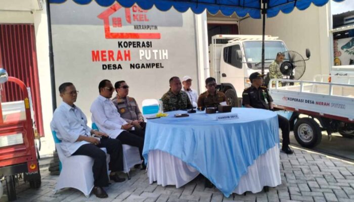 Presiden RI Prabowo Subianto Resmikan 1.061 KDKMP Serentak, Kodim 0813 Bojonegoro Gelar Zoom