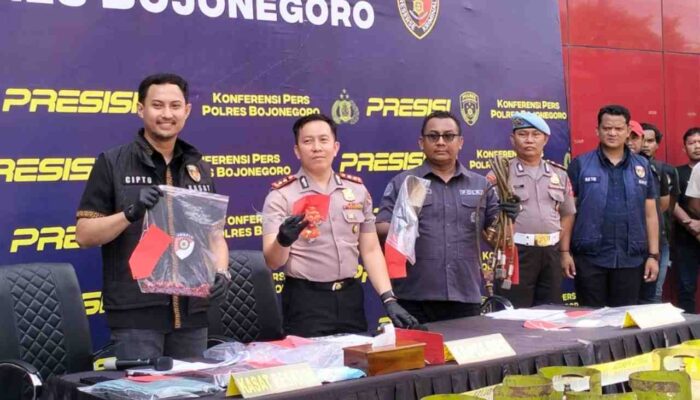 Polres Bojonegoro Bongkar Praktik LPG Subsidi Oplosan, 253 LPG Jadi Barang Bukti