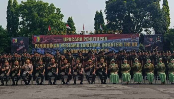 814 Prajurit Baru Resmi Sandang Pangkat Prada, Siap Lanjutkan Pendidikan