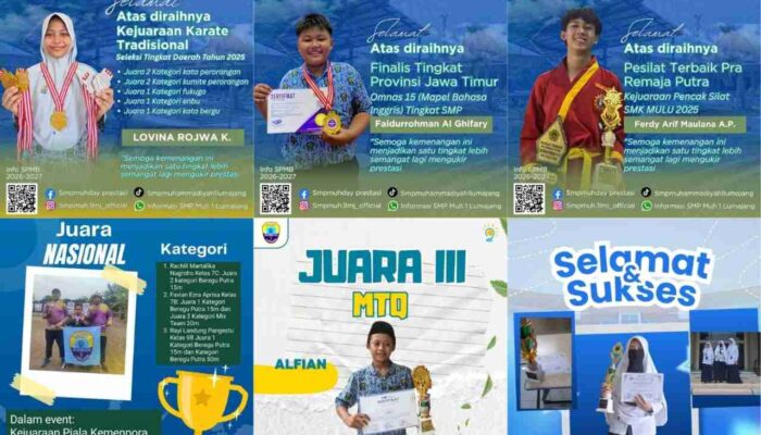 Segudang Prestasi SMP Muhammadiyah Lumajang Diserbu Wali Murid di PSB 2026/2027