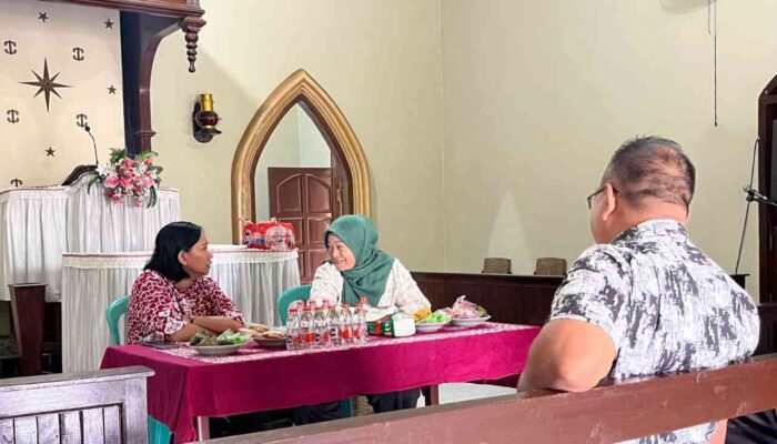 Kundapil di GKJW Mutersari Jombang, Wiwin Sumrambah Serap Aspirasi