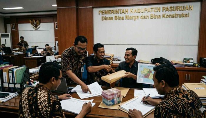 Dinas Bina Marga dan Bina Konstruksi Pasuruan Diduga Bagi-bagi Proyek Hasil Kolusi