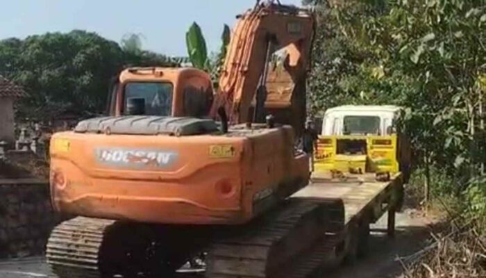 Situasi Memanas, Aktivitas Tambang Galian C Sayutan Dihentikan, Dua Alat Berat Diamankan Polisi