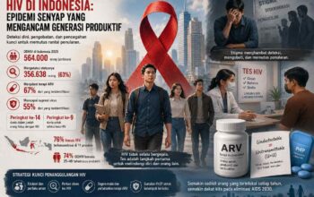 Silent Epidemic HIV di Indonesia, Ancaman Nyata Bagi Kesehatan dan Ekonomi