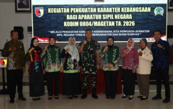 Kodim 0804 Magetan Perkuat Karakter Kebangsaan ASN