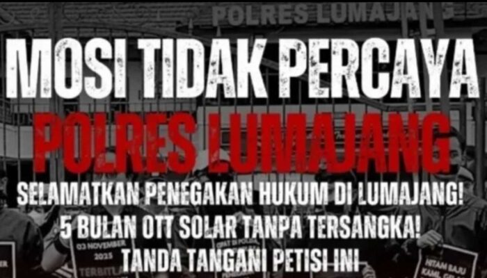 Paradoks Penegakan Hukum di Lumajang, LGSA Desak Kasus BBM Subsidi Transparan
