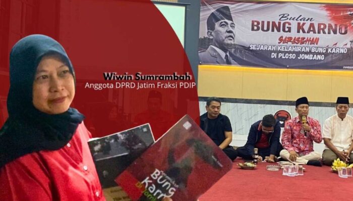Sarasehan Bung Karno, Wiwin Sumrambah Ajak Generasi Muda Turut Perjuangkan Kesejahteraan Rakyat