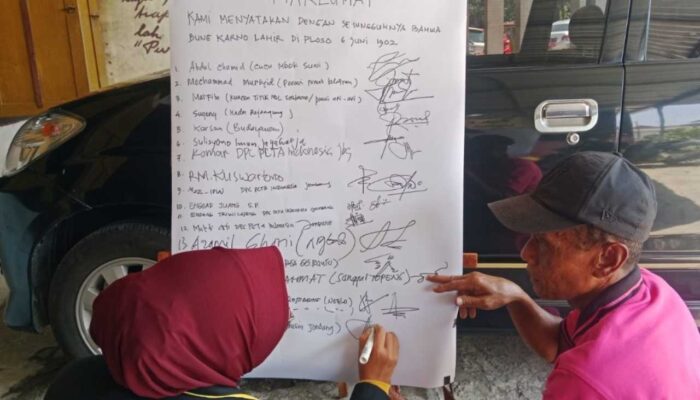 Rakyat Jombang Keluarkan Maklumat Bung Karno Lahir di Ploso 6 Juni 1902