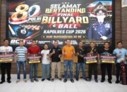 Meriah dan Penuh Sportivitas, Turnamen Billiard Kapolres Cup di Hari Bhayangkara ke-80