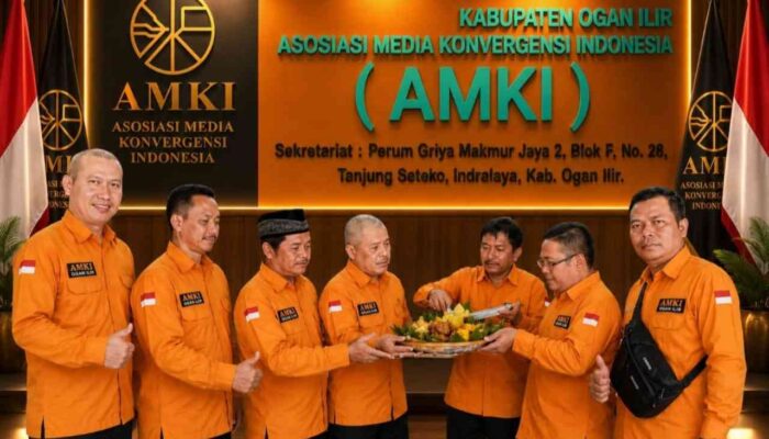 Pengukuhan AMKI Ogan Ilir Berlangsung Sederhana dan Hikmat
