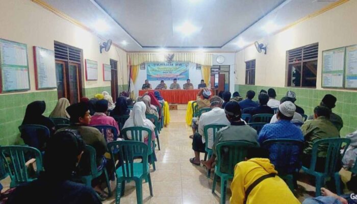 Musdes Temenggungan Susun RKPDes 2027, Tampung Aspirasi Warga
