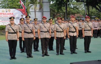 Sertijab PJU dan Kapolsek, Kapolres Minta Pejabat Baru Tancap Gas