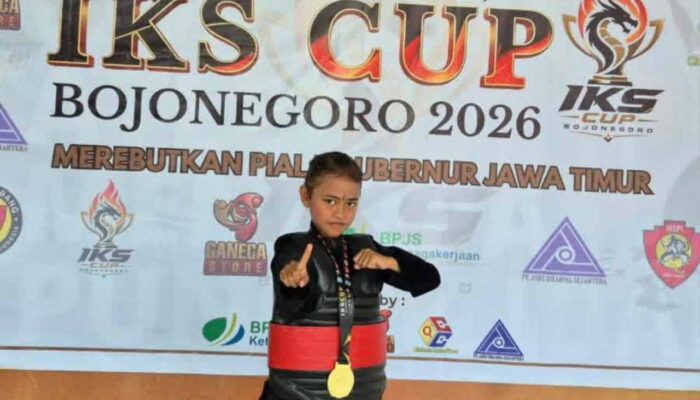 IKS CUP Bojonegoro 2026: Aqilla Ayu Prasatya Utama Borong 2 Emas