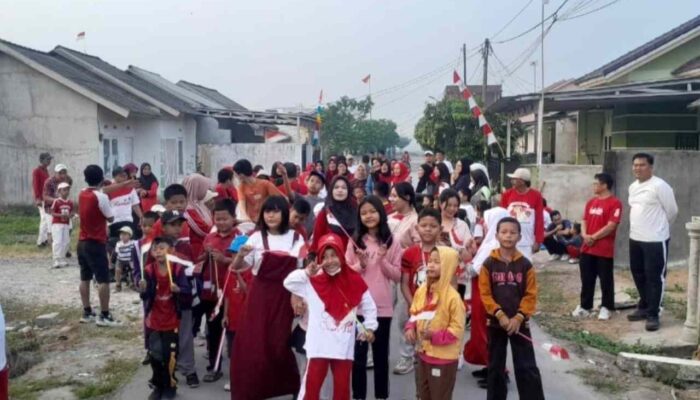 HUT ke-81 RI, Warga Perum Griya Makmur Jaya II Gelar Aneka Lomba