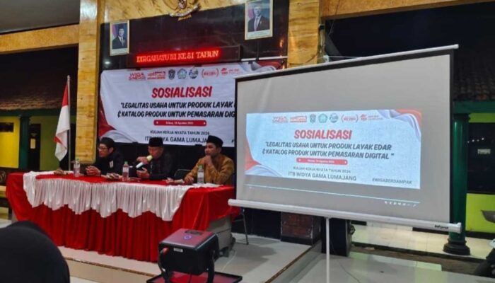 KKN ITB Widya Gama Lumajang Dorong UMKM Yosowilangun Kidul Naik Kelas