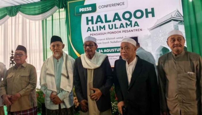 Jelang Muktamar, Puluhan Kiai dan Pengasuh Pesantren Tegaskan Khittah NU