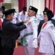 Wali Kota Adi Wibowo Kukuhkan 74 Anggota Paskibraka Kota Pasuruan 2026