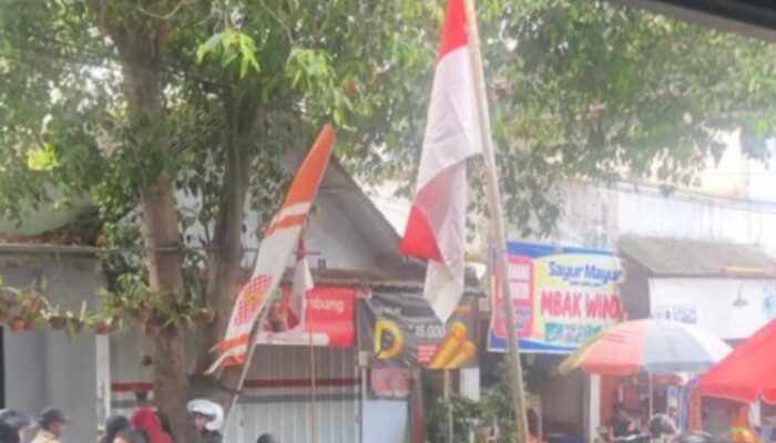 Patriotisme Luntur, Pemasangan Bendera Merah Putih Jadi Sorotan