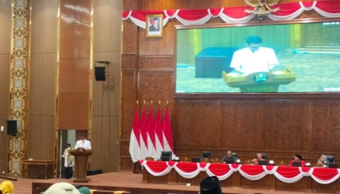 Rapat Paripurna DPRD, Bupati Perkuat PAD dan Kolaborasi Lintas Sektor di P-APBD 2026