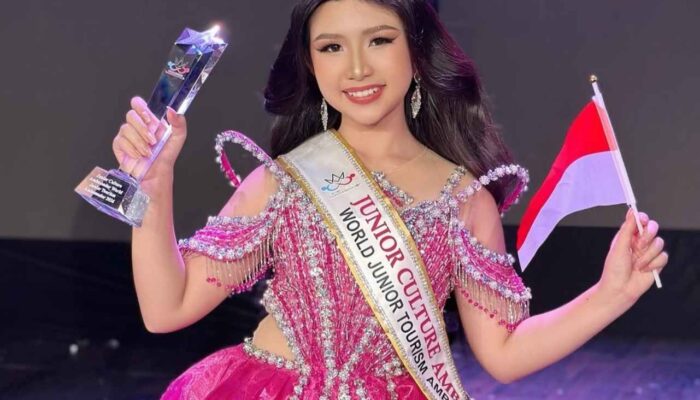 Summer Nichols Tjahjono Ukir Prestasi Internasional di World Junior Tourism Ambassador 2026