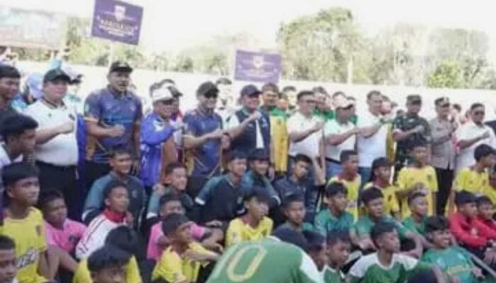 Wabup Ogan Ilir Haji Ardani Hadiri Turnamen Sepak Bola U-15 Piala Gubernur Sumsel