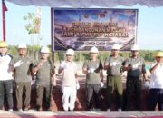 Wabup Ogan Ilir Haji Ardani dan Pangdam II Sriwijaya Ground Breaking Masjid Jami