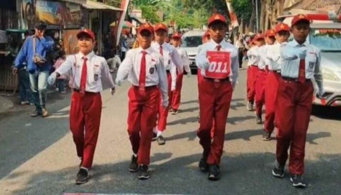 Regu Putra SDN Citrodiwangsan 02 Lumajang Sabet Juara I Lomba PBB