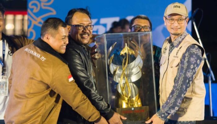 Tim Bayucaraka Antar ITS Juara Umum KRTI 2026