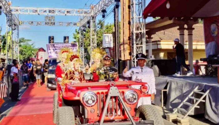 Gemerlap Karnaval Desa Sambirobyong Sambut HUT ke-81 RI Tampilkan Ragam Kreasi dan Sound Horeg