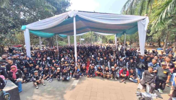 KOPDARNAS Perdana SG001 Digelar di Bekasi, Driver Ojol dan Buruh Perkuat Komunikasi