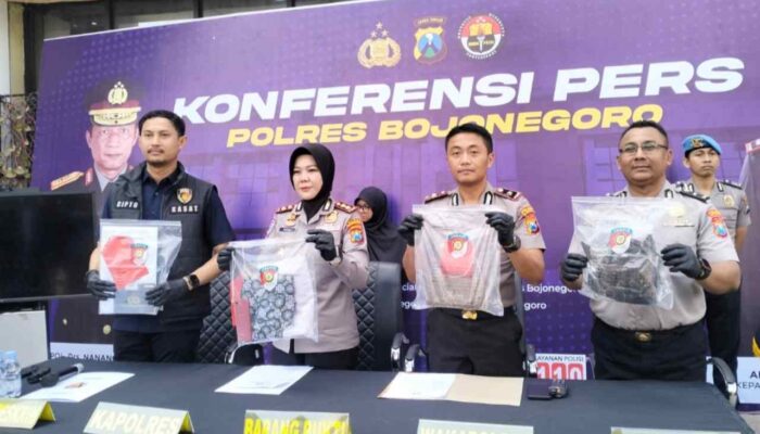Polres Bojonegoro Ungkap 4 Kasus Pidana Umum dan Pembunuhan Ibu Kandung
