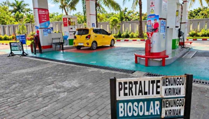 Pertalite Langka, Antrean Mengular di Kota Madiun