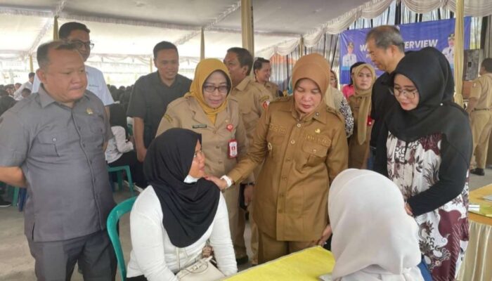 Tinjau Seleksi PT Shou Fong, Wabup Bojonegoro Minta Serap Naker Lokal