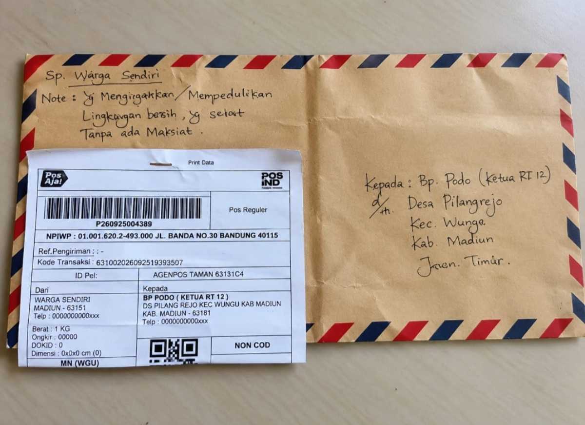 Surat kaleng