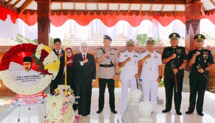 Haul Gubernur Soerjo 2026, Bupati Magetan Hadiri Ziarah Makam Bersama Forkopimda